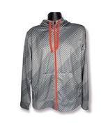 Hiking Outdoors Jacket Xersion Mens Medium Quick Dry Zip Up Grey Orange ... - £9.33 GBP