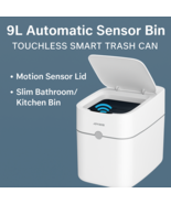 JOYBOS 9L Automatic Sensor Bin | Touchless Smart Trash Can | Motion Sens... - $1,022.53 MXN