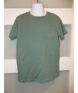 Crewcuts Sage Green One Pocket Pullover SS T-Shirt Size 6/7 Boy&#39;s READ B... - $8.89 CAD