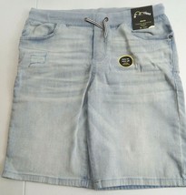 Art Class Boys Pull-On Shorts Light Blue Draw String Size L 12/14 - £13.51 GBP