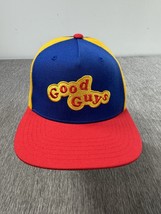 Good Guys Chucky Hat Cap Snap Back Halloween Movie Yellow Blue Red Horro... - $24.74