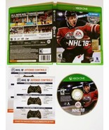 NHL 18 w/ NEW Threes Mode 3 on 3 Hockey [Microsoft Xbox One 2018] game  ... - $9.43