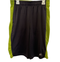 Russell Athletics Boys Basketball Shorts Size XL 14 - 16 Gray Green Pockets - $18.61