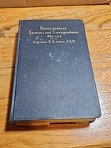 Reminiscences Sermons Correspondence 1884-1913 Augusta E Stetson Mary Ba... - $34.60