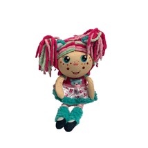 Flip Zee Doll Girl Pink BLue Pony Tails Jay at Play Zoey 19 in Tall Plush Stuffe - £10.35 GBP