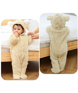 Newborn Baby Romper Jumpsuit Boy Girl Hooded Bodysuit( 3 Months -25in) - $23.04 CAD