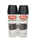 Krylon Black Chalkboard Aerosol Spray Paint 807, 12 oz, 2 Cans - Discont... - $1,235.25 MXN