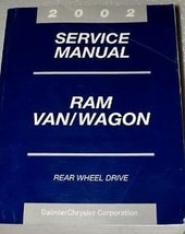 2002 Dodge RAM Furgone Wagon Servizio Riparazione Negozio Manuale Fabbrica OEM - £78.64 GBP