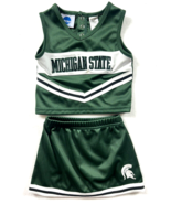 Michigan State Spartans MSU Two Piece Cheerleader Set Girls Toddler 2T NCAA - £11.11 GBP