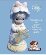 Precious Moments May Only Good Things Come Your Way Vintage 1990 Enesco ... - £10.19 GBP