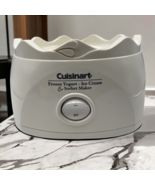 Cuisinart Ice-20 Frozen Yogurt Ice Cream Sorbet Maker Motor Base White T... - $21.73 CAD