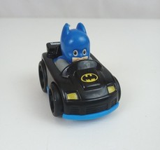 Mattel Fisher Price Little People DC Comics Marvel Wheelies The Batman Car - $6.78