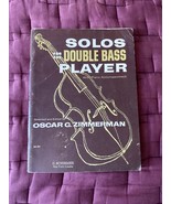 Solos For The Double Bass Player, Zimmerman 1966 - £36.56 GBP