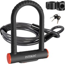 Bike U Lock Heavy Duty Bike Lock Bicycle Lock, 16Mm U Lock And 5Ft Length - $40.93