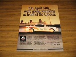 1991 Print Ad Toyota Celica All-Trac Turbo Long Beach Grand Prix Pace Car - $9.88