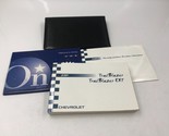 2004 Chevy Trailblazer Trailblazer EXT Owners Manual Set with Case OEM K... - £28.43 GBP