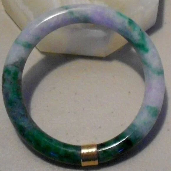 antiques green jade bangle - €744,55 EUR