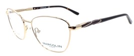 Marcolin MA5024 032 Women&#39;s Eyeglasses Frames 53-16-140 Pale Gold - £38.84 GBP