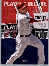 2020 Topps Player Of The Decade Black MT-8 Mike Trout  Los Angeles Angels - £39.30 GBP