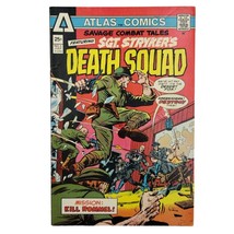 Savage Combat Tales Sgt Stryker&#39;s Death Squad No 3 Atlas Comics Military... - $9.89