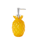 NEW Tropical Yellow Pineapple Soap or Lotion Dispenser Pump Bottle 7.5 i... - $17.09 CAD