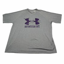 Under Armour Shirt Mens 3XL Northwestern State T Shirt Loose Fit Tee - $18.69