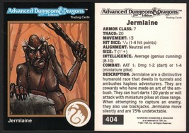 R2 Rare ~ 1991 TSR RPG AD&amp;D Gold Border Art Card #404 Dungeons &amp; Dragons Monster - £7.78 GBP