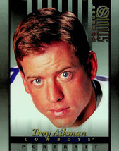 1997 Donruss Studios Football Card Troy Aikman #1 8X10 - £3.13 GBP