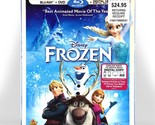 Walt Disney&#39;s - Frozen (Blu-ray, 2014, *MISSING DVD) w/ Slipcover ! - £4.64 GBP