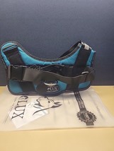 NEW Bolux Dog Harness with Handle Turquoise Size L  No Pull Reflective - $17.42