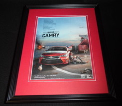 2015 Toyota Camry Framed 11x14 ORIGINAL Advertisement C - £27.65 GBP