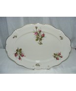 Vintage Moss Rose Pompadour China by Rosenthal 15&quot; Oval Serving Platter - €101,90 EUR