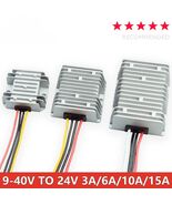 DC 9-40V to DC 24V 2A 10A 15A Boost Buck Converter Voltage Stabilizer Re... - $26.54 CAD+