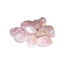 1 Lb Rose Quartz Tumbled Stones - £13.58 GBP