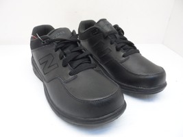 New Balance Men&#39;s 813 V1 Lace Up Walking Shoe Black Size 16 6E - £82.56 GBP