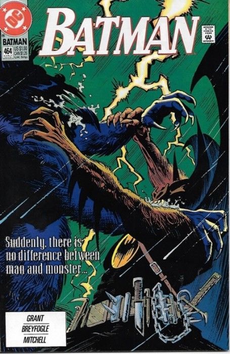 Primary image for Batman Comic Book #464 DC Comics 1991 VERY FINE- UNREAD