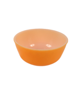 Vintage Anchor Hocking Fire King Orange 6 in Mixing Cereal Bowl Oven War... - €13,14 EUR