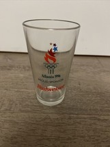 Vintage Atlanta 1996 Olympics Budweiser Beer Pint Glass - £7.86 GBP