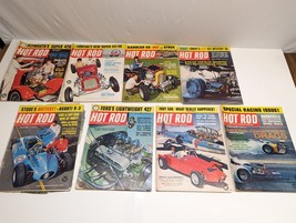 1963 HOT ROD MAGAZINE Lot of 8 Drag Racing Custom Dragster Street Rodding - £34.71 GBP