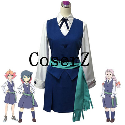 Little Witch Academia Kagari Atsuko Yansson  Cosplay Costume - £65.76 GBP