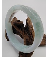 59.90mm Icy Light Green Burma Jadeite Jade Bangle Bracelet # 60 gram # 3... - $1,335.66 CAD