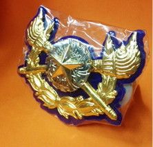 Armed Forces Academies Preparatory School Thailand Army Car Badge Metal RTN - $46.40