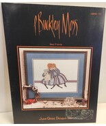 P Buckley Moss BEST FRIENDS Cross Stitch Chart 117 June Grigg Designs Re... - $10.99