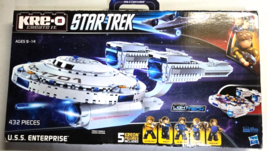 KRE-O Star Trek U.S.S. Enterprise Construction Set W/Light Tech - $147.50