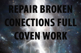 100,00,000X FULL COVEN  REPAIR CONNECTION ALIGN WITH BALANCE EXTREME MAGICK CASS image 2
