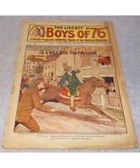 Liberty Boys of 76 Weekly Juvenile American Revolution 1912 Pulp Magazin... - €17,12 EUR