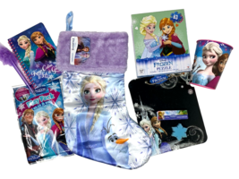 Frozen II Elsa &amp; Olaf Christmas Stocking Bundle 8 Pcs Disney Princess - £9.34 GBP