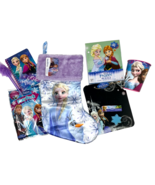 Frozen II Elsa &amp; Olaf Christmas Stocking Bundle 8 Pcs Disney Princess - £9.34 GBP