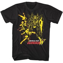Gundam Wing Group Men&#39;s T Shirt - £22.31 GBP+