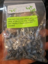 NEW LOT of 100 Blue Molex Crimp Terminal Ring Tongue Stud # 19073-0067 - $28.55